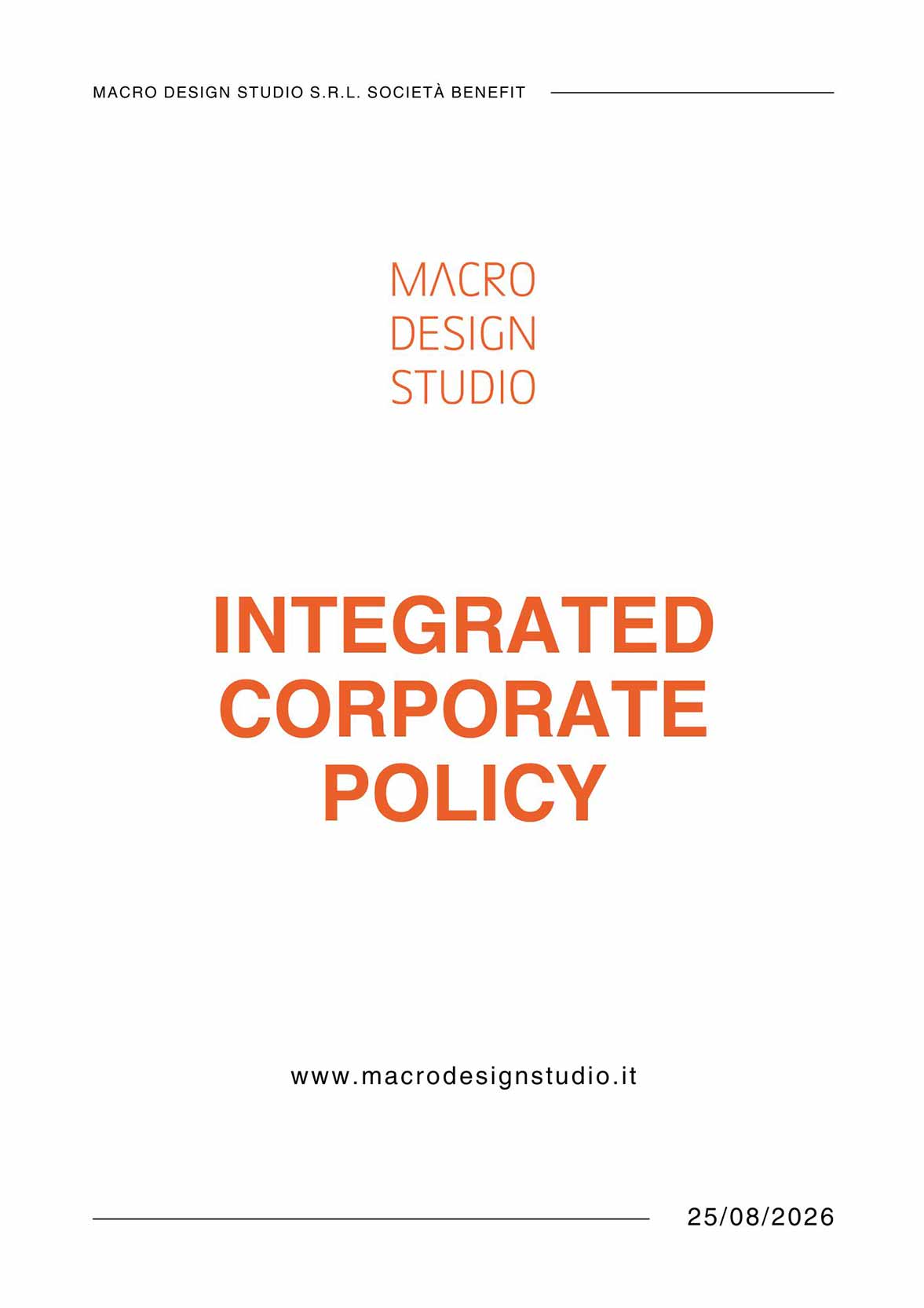 corporate policy