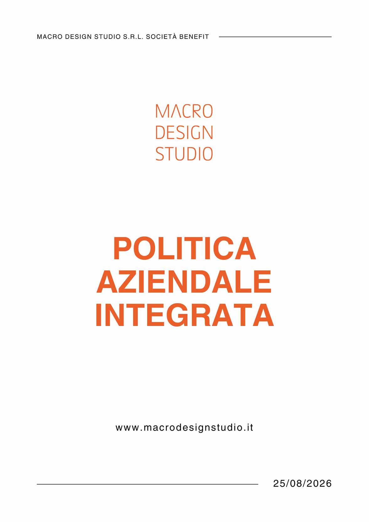 politica aziendale
